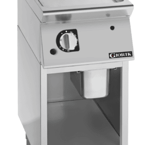 Giorik 400mm - Smooth Satin Chrome Plate On open base FLG92GCRXT