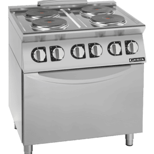 Giorik 4 x Round Hot Plates / Standard Electric Oven 2.8kW CE74TET