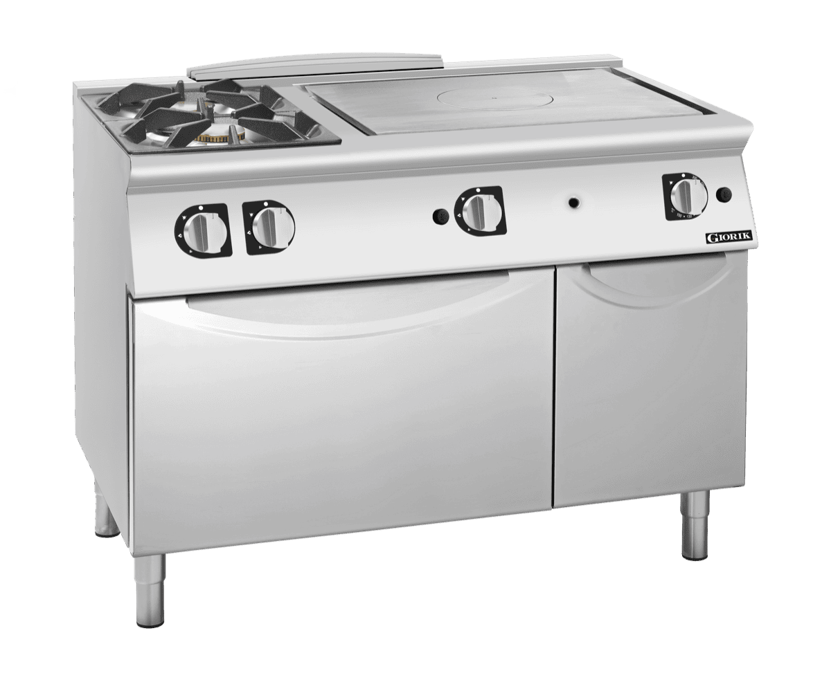 Giorik 2 x Gas Burners / 800mm Wide Target Top On standard TG76FTLT