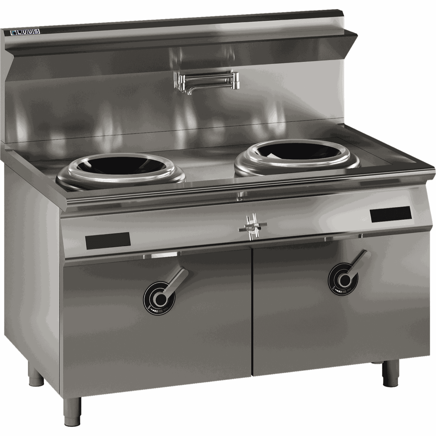 Luus Double Ring Induction HP Wok