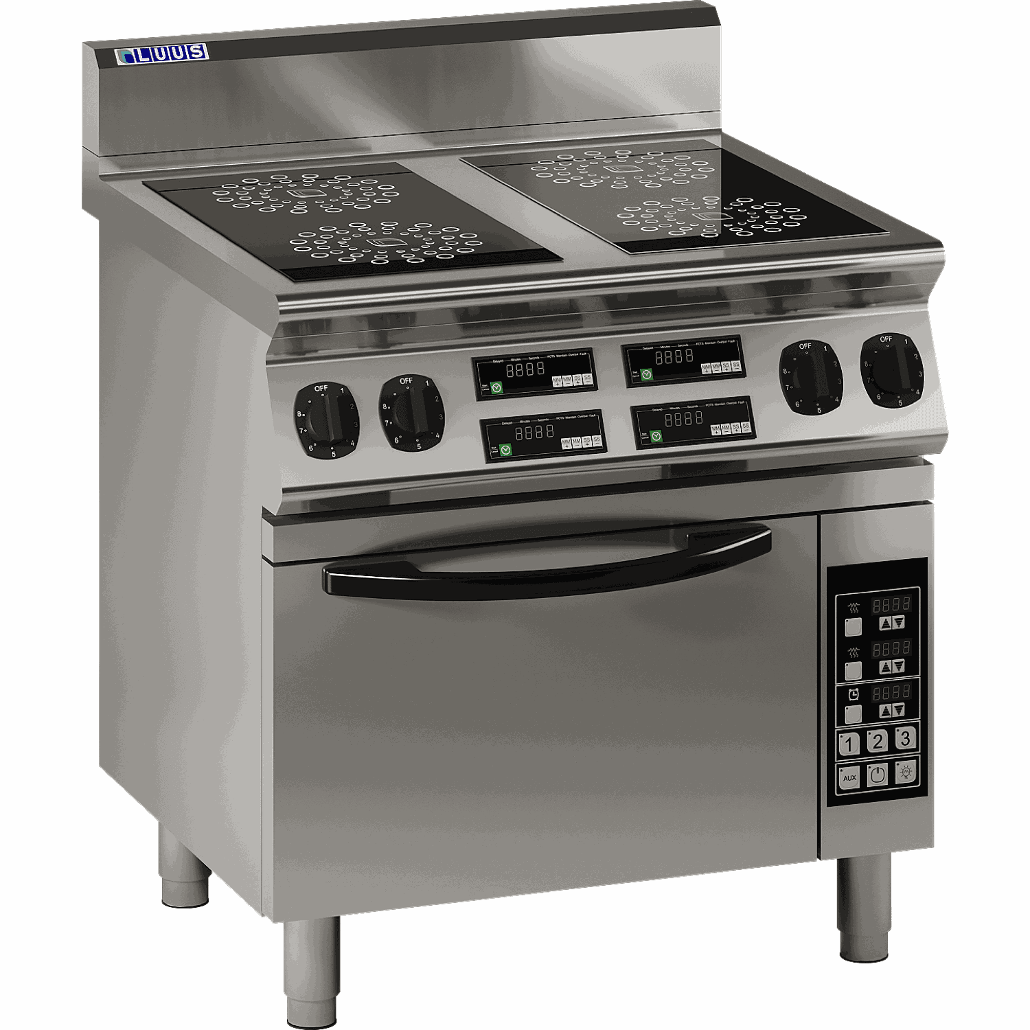 Luus 4 Zone Induction Cooktop with Oven