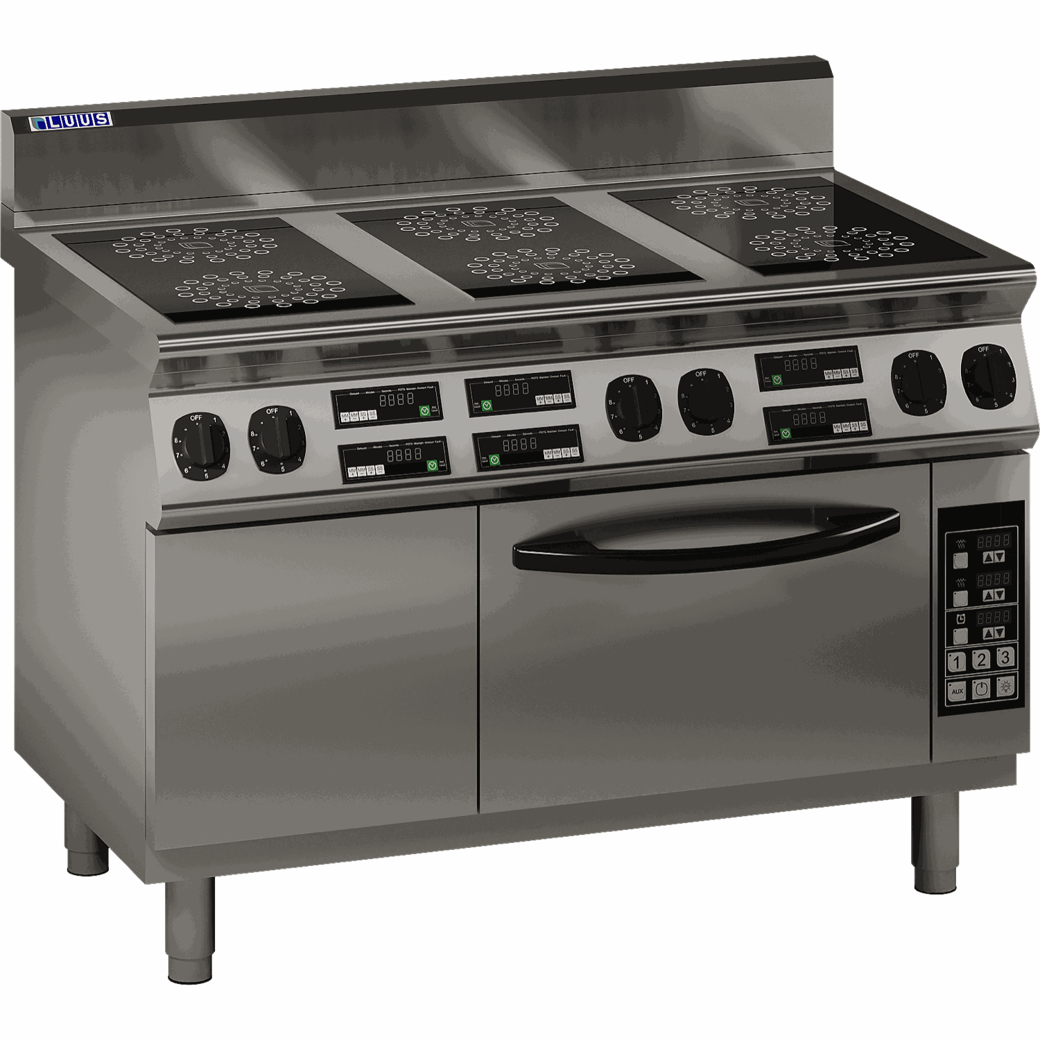 Luus 6 Zone Induction Cooktop with Oven