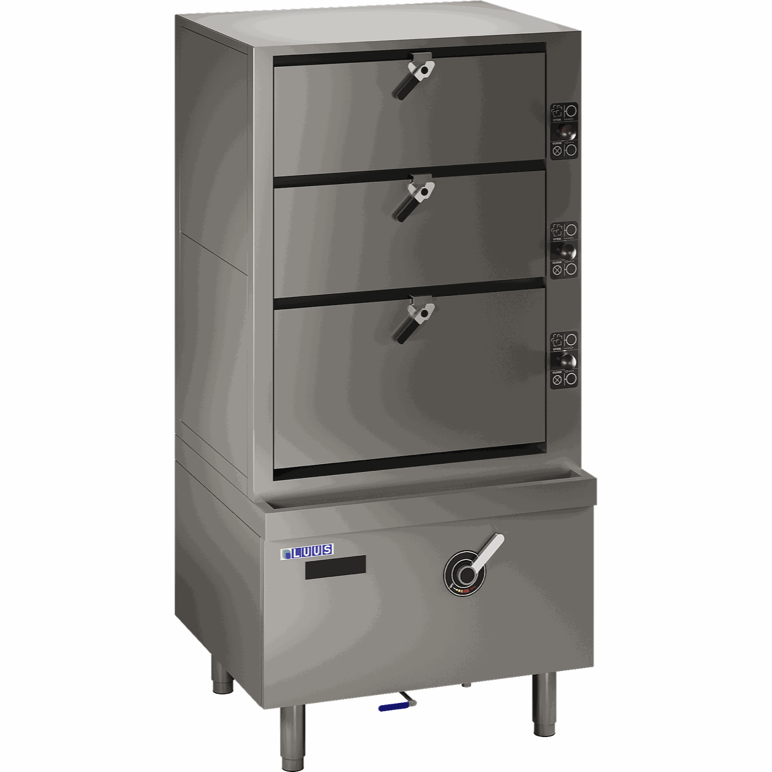 Luus 900mm Induction Steam Cabinet