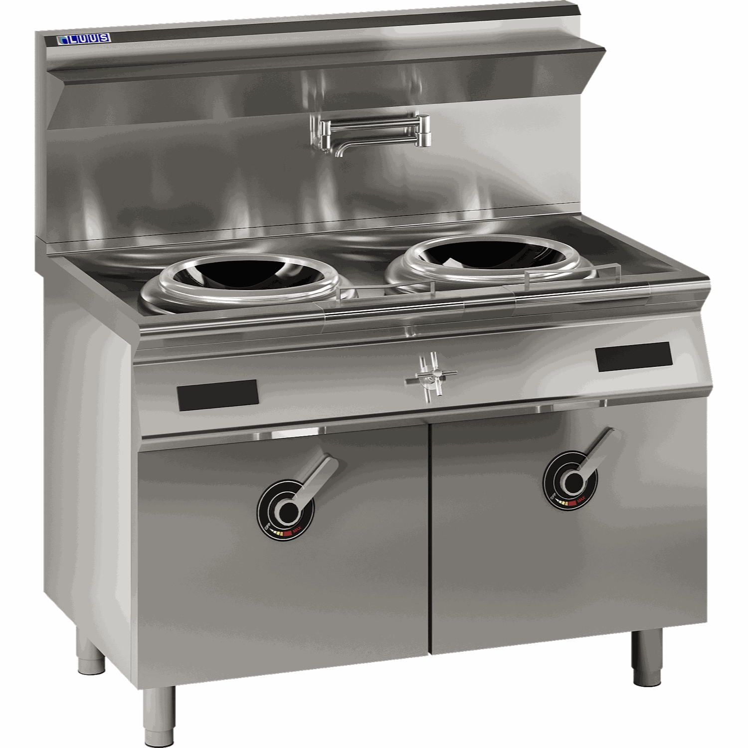 Luus Double Ring Induction Standard Wok