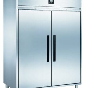 Glacian Stainless Steel Upright 2 Door Fridge
