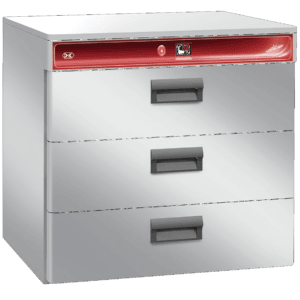 Selcyus Heated Holding Drawer Warmer 3 Drawer