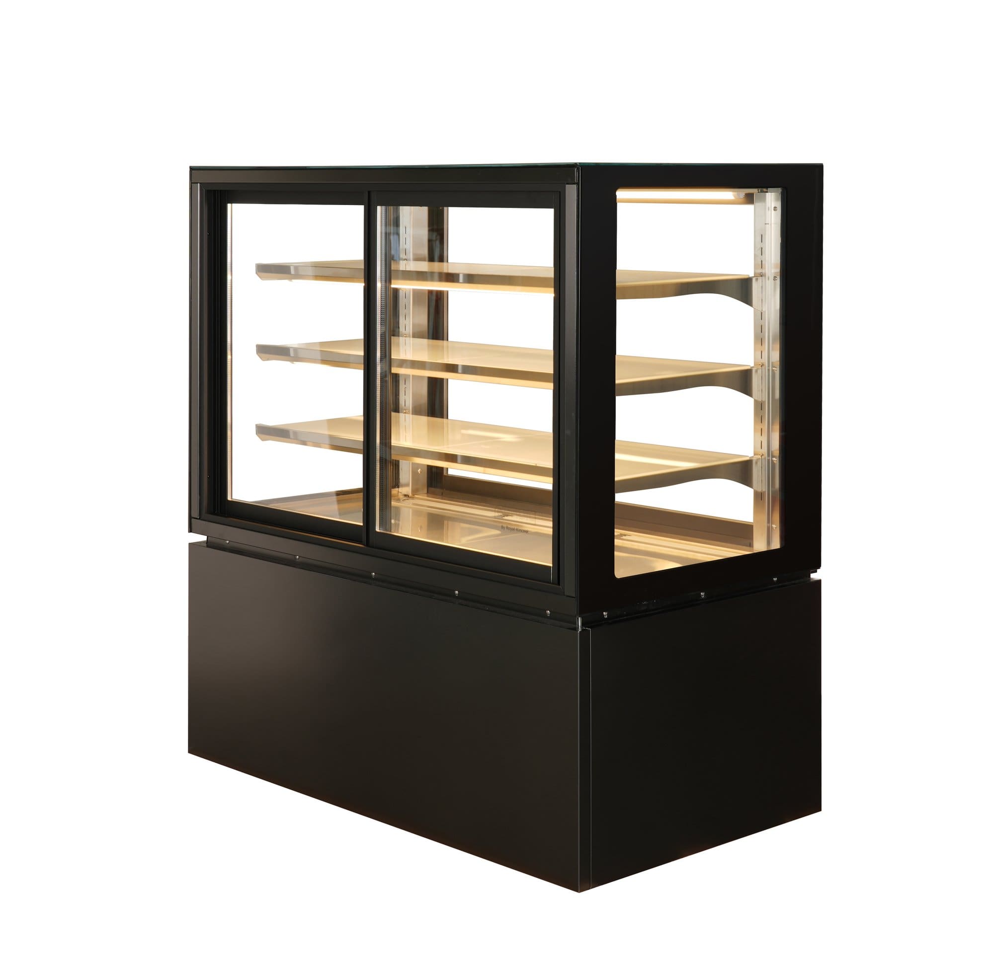 Anvil 4 Tier Square Hot Display With Self Service Doors