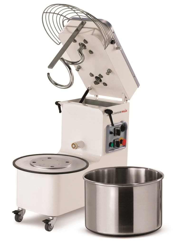 Mecnosud Tilting Head Removable Bowl Spiral Mixer