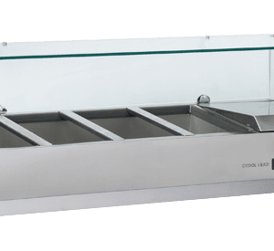 Anvil 1200 Glass Refrigerated Ingredient Well
